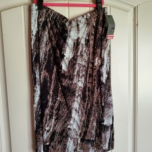 Animal print skirt size M